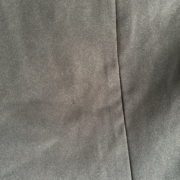 Mac Duggal LONG SLEEVE ASYMMETRICAL BEADED FRINGE HEM MINI DRESS - Picture 16 of 17